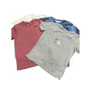 Abercrombie Kids Boys T-Shirt 13/14 Graphic Logo Tie Dye Niagara Falls Pack of 4